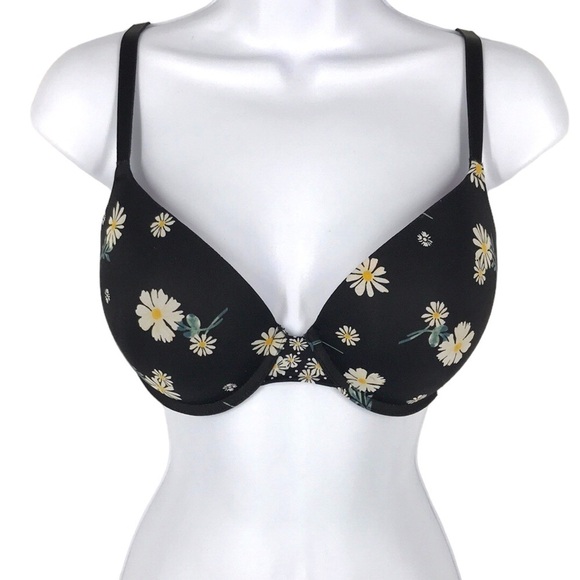 PINK Victoria's Secret Other - Pink Victoria's Secret Wear Everywear Floral Push up Bra size 32DD